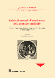 parlamenti nazionali e unione europea nella governance multilivello